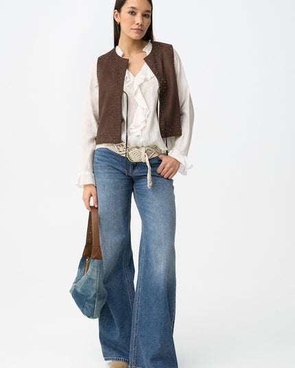 'Celine' Wide Leg Jean
