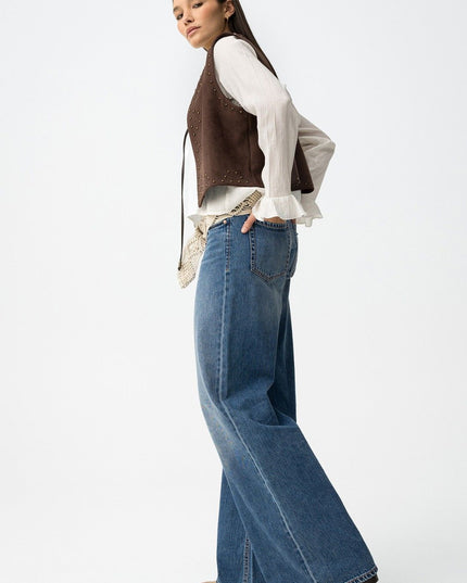 'Celine' Wide Leg Jean
