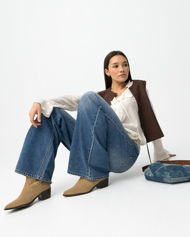 'Celine' Wide Leg Jean