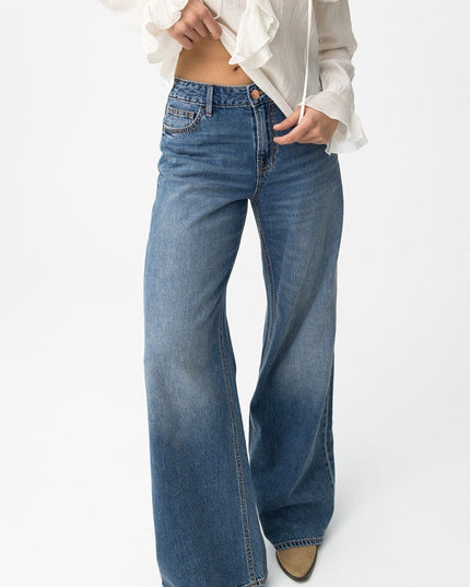 'Celine' Wide Leg Jean