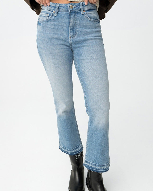 'Megan' Cropped Flare Jean