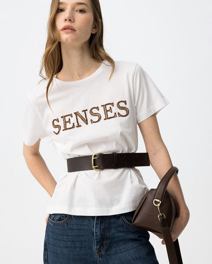 'Bilu' T-Shirt - White