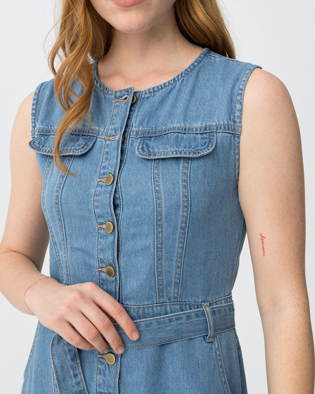 'Nancy' Denim Dress
