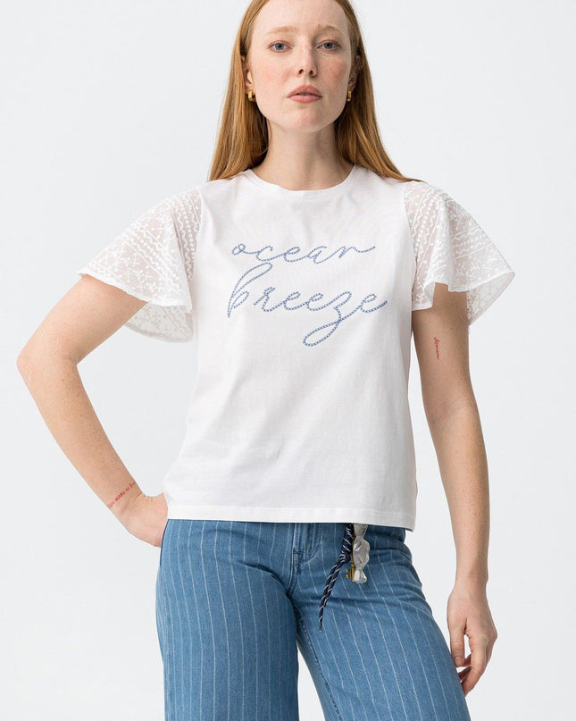 'Remi' T-Shirt - Star White