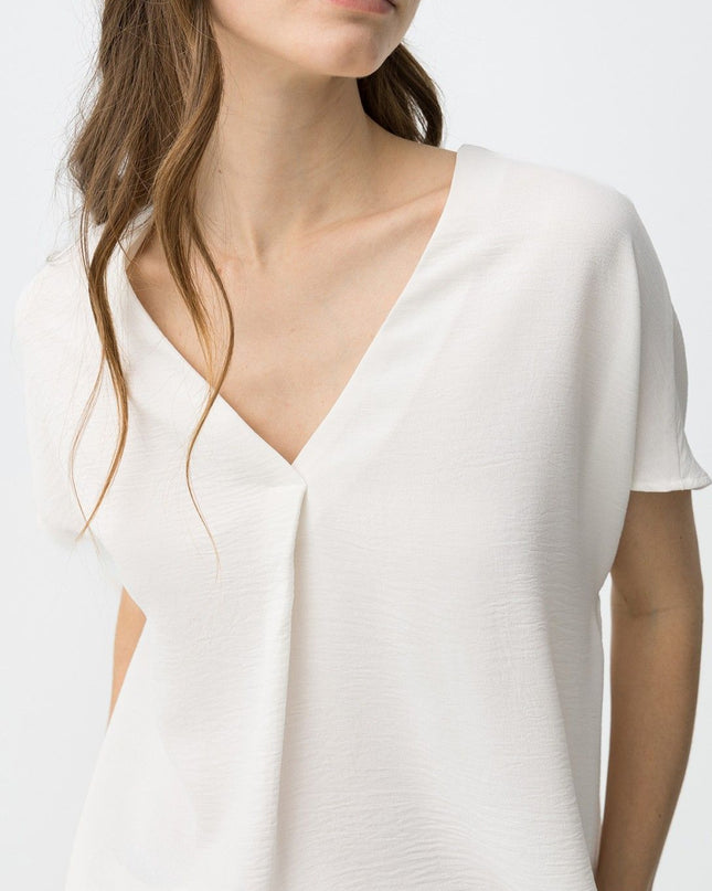 'Maxine' Blouse - Star White