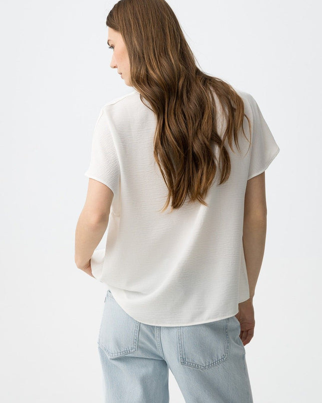 'Maxine' Blouse - Star White