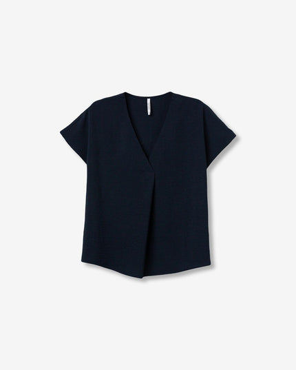 'Maxine' Blouse - Lyons Blue