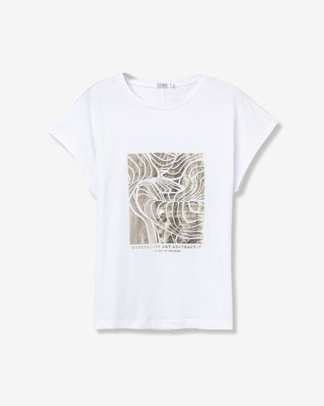 'Madrid' T-Shirt - Star White