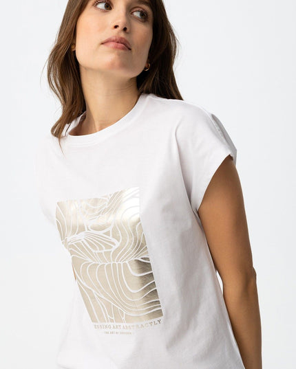 'Madrid' T-Shirt - Star White