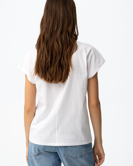 'Madrid' T-Shirt - Star White