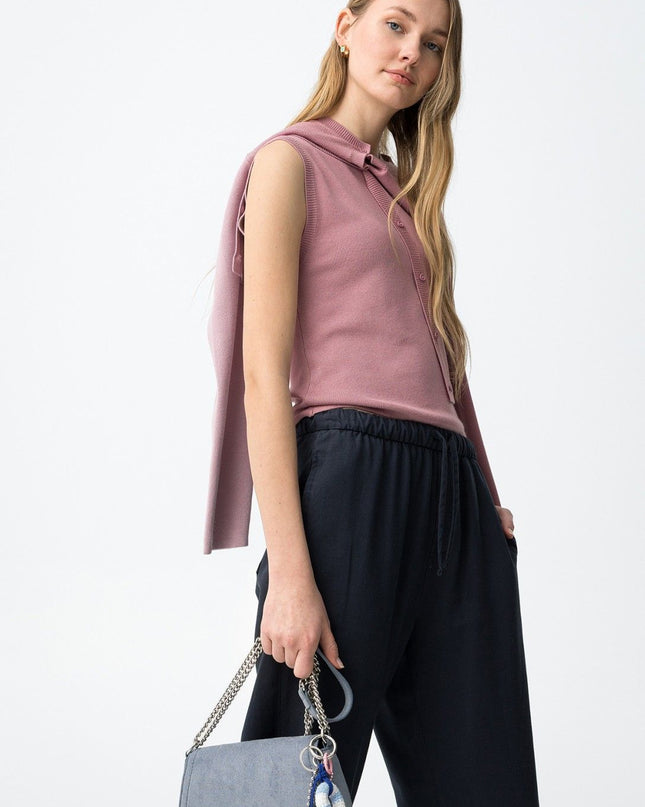 'Nancy' Tank Top - Mellow Rose