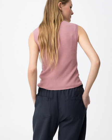 'Nancy' Tank Top - Mellow Rose