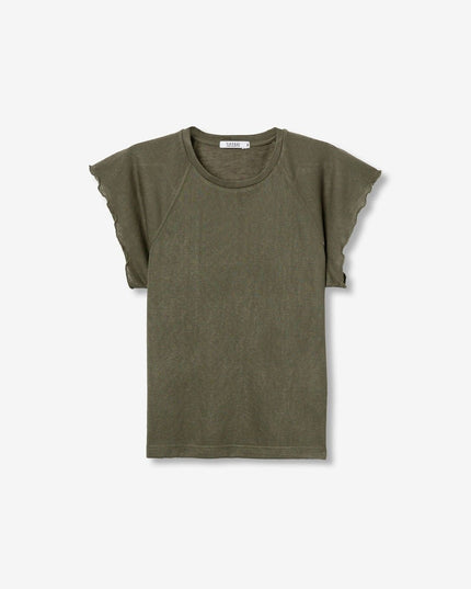 ‘Cooky’ Loose T-Shirt - Olive