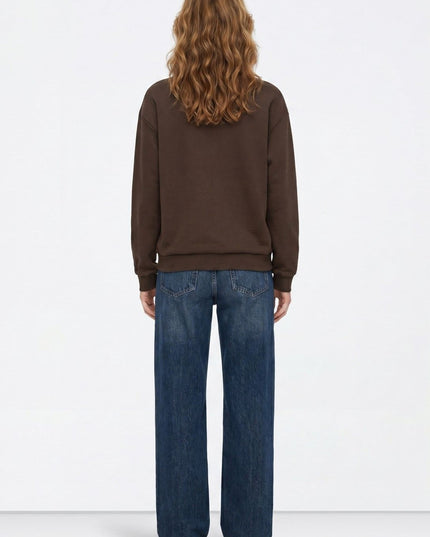 'Oceanic' Sweatshirt - Brown