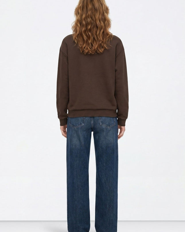 'Oceanic' Sweatshirt - Brown
