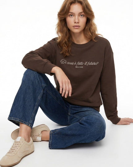 'Oceanic' Sweatshirt - Brown