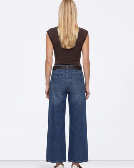 Nora Cropped Straight Jeans