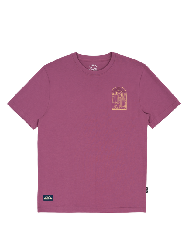 Cascade Tee - Berry
