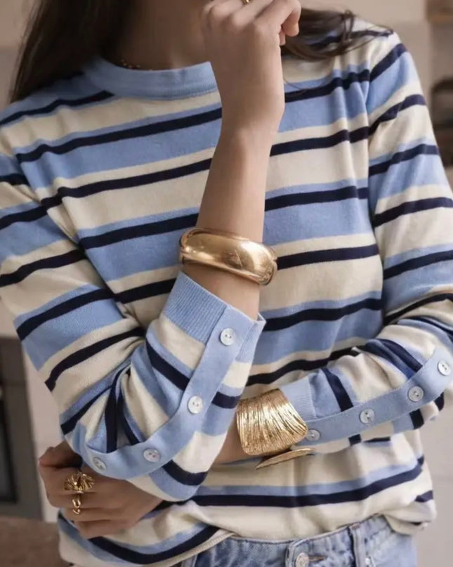 Maggie Breton Sweater - Blue