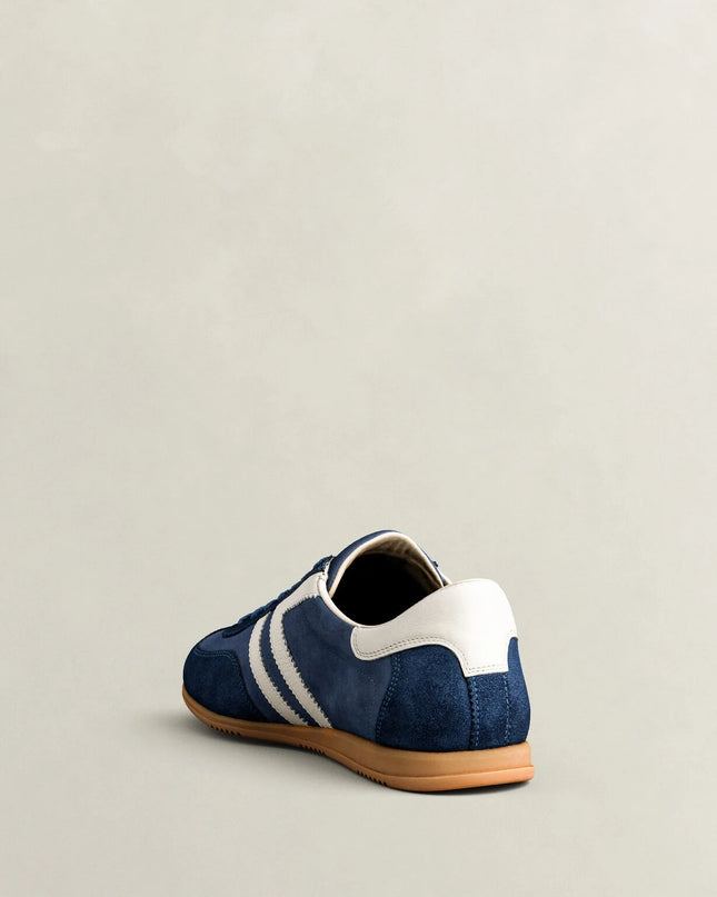 Spearclub Suede Leather Sneakers - Faded Denim