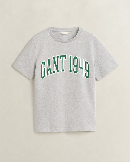 GANT Graphic Print T-Shirt - Grey