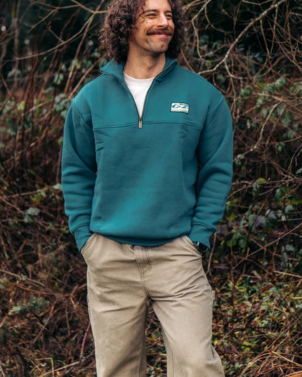 Bracken Quarter Zip - Forrest