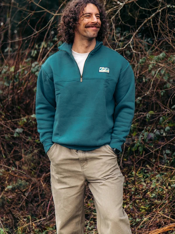Bracken Quarter Zip - Forrest