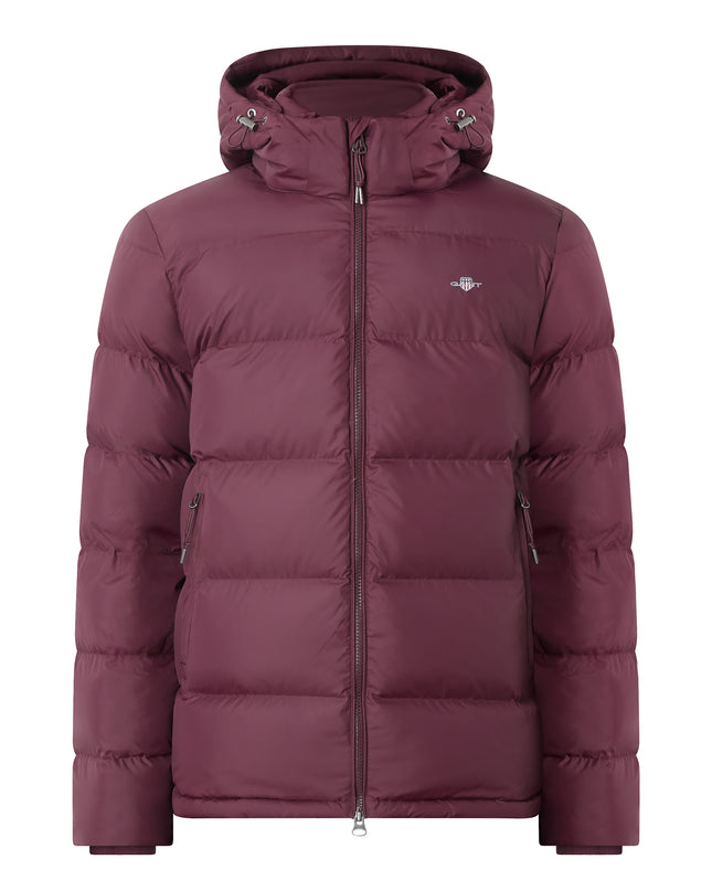 Gant Active Cloud Jacket in Darkened Wine