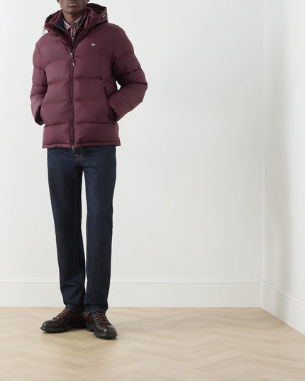 Gant Active Cloud Jacket in Darkened Wine