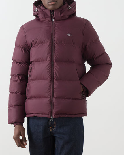 Gant Active Cloud Jacket in Darkened Wine