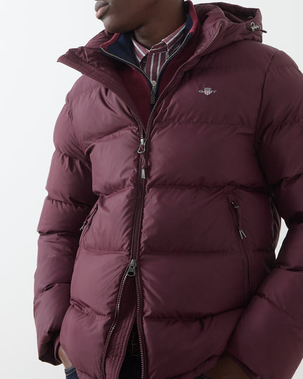 Gant Active Cloud Jacket in Darkened Wine