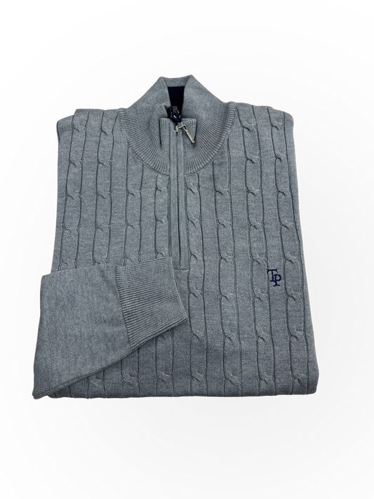 TP057K 1/4 Zip - Grey