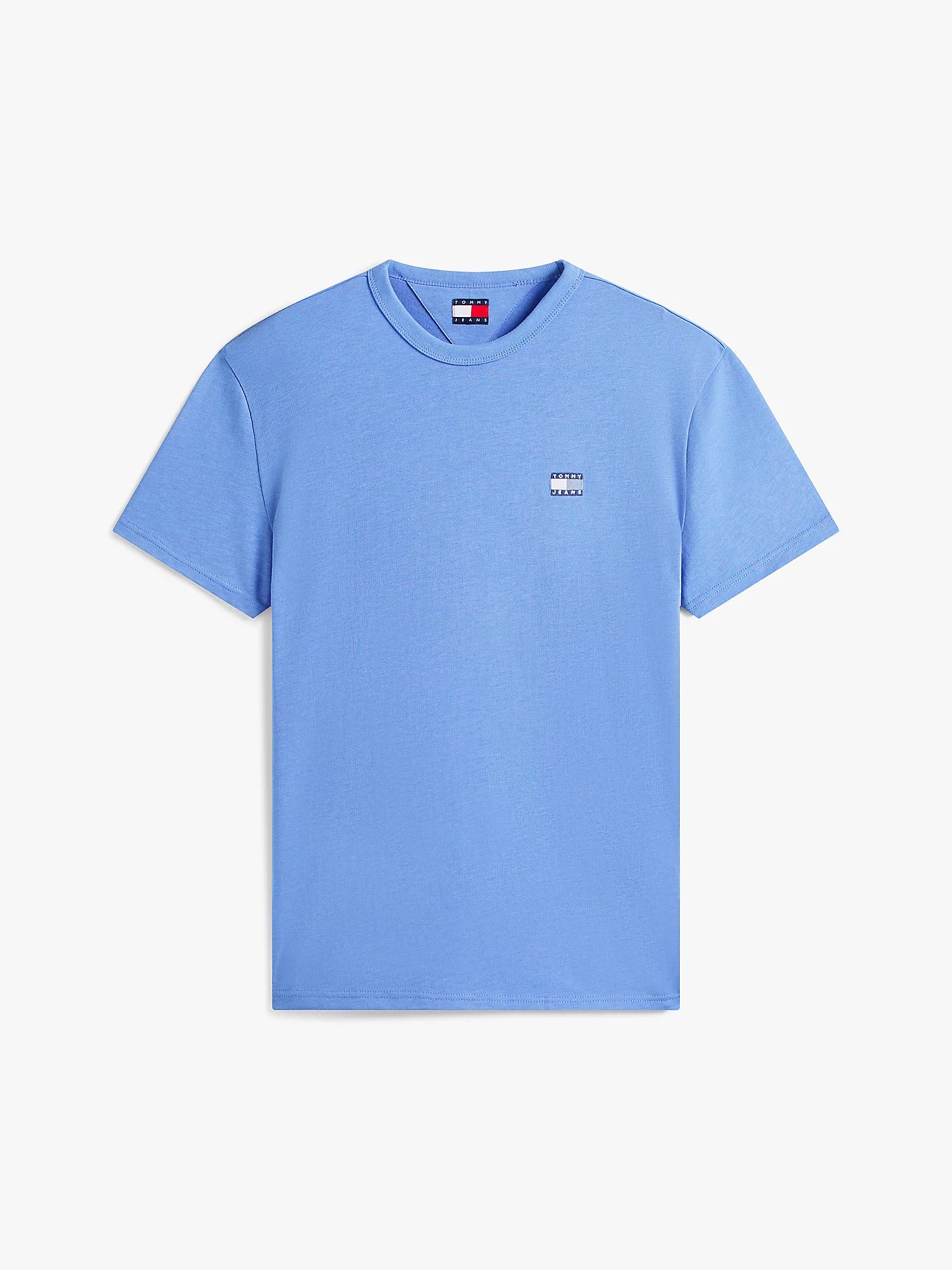 Tonal Tommy Badge Jersey T-Shirt - Light Horizon Blue