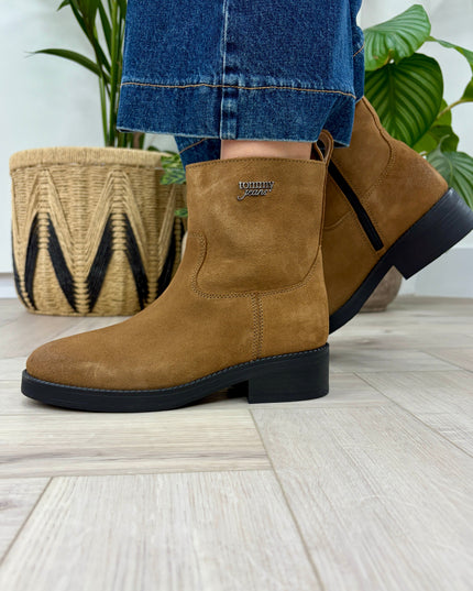 Suede Soft Outsole Chelsea Boots - Warm Khaki