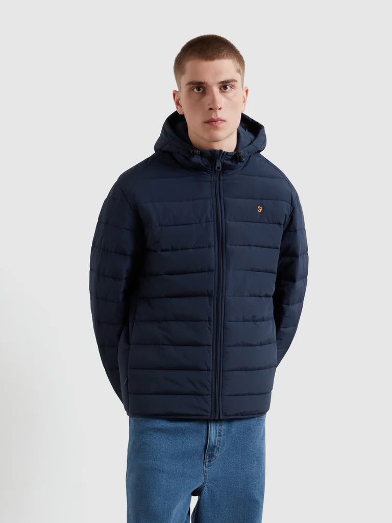 Kennedy Wadded Coat In Yale