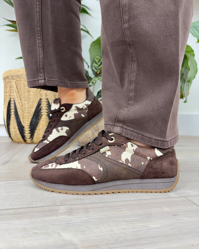 XTI - 146533 Low Sneaker - Cow Print
