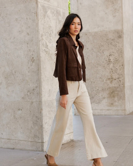 Elnette Flared Jean - Cream