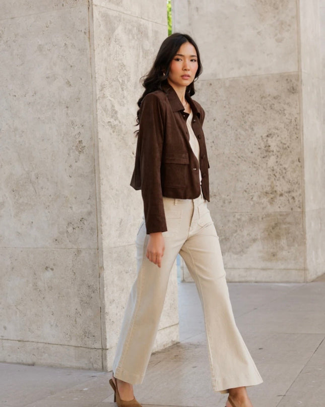 Elnette Flared Jean - Cream