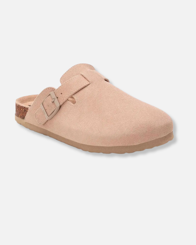 XTI 142871 Microfibre Clog - Soft Beige