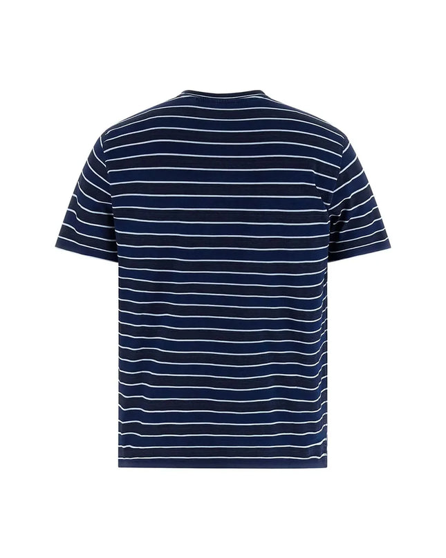 Guess Stripe T-Shirt - Blue/White