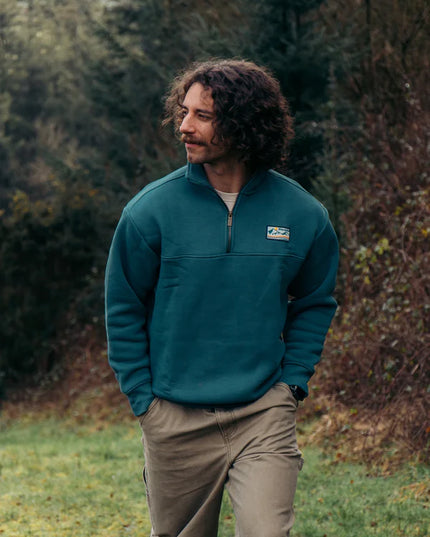 Bracken Quarter Zip - Forrest