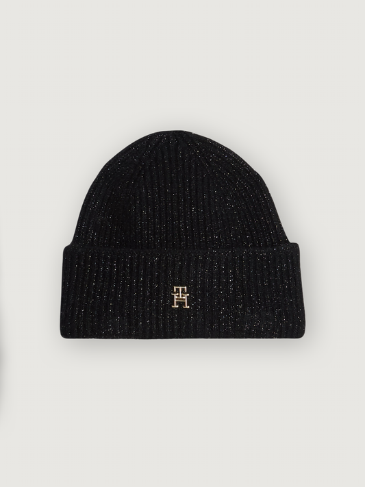 Tommy Hilfiger - TH Luxe Beanie - Black