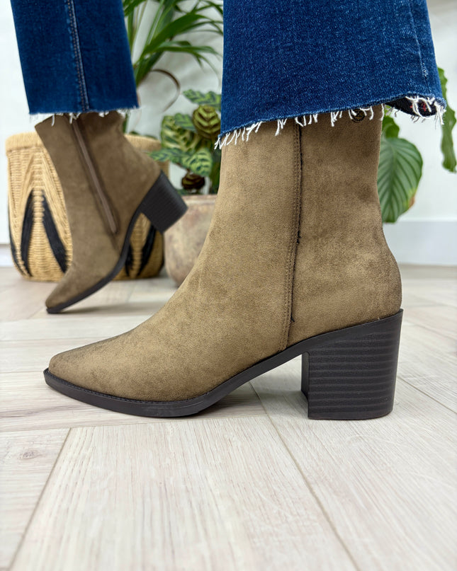 Xti Ankle Boot - Taupe