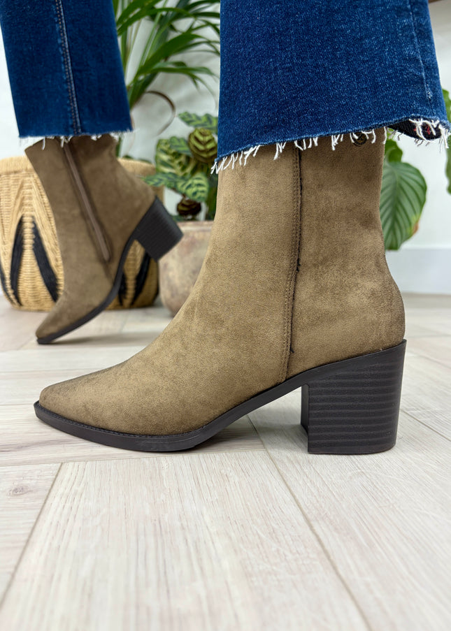 Xti Ankle Boot - Taupe