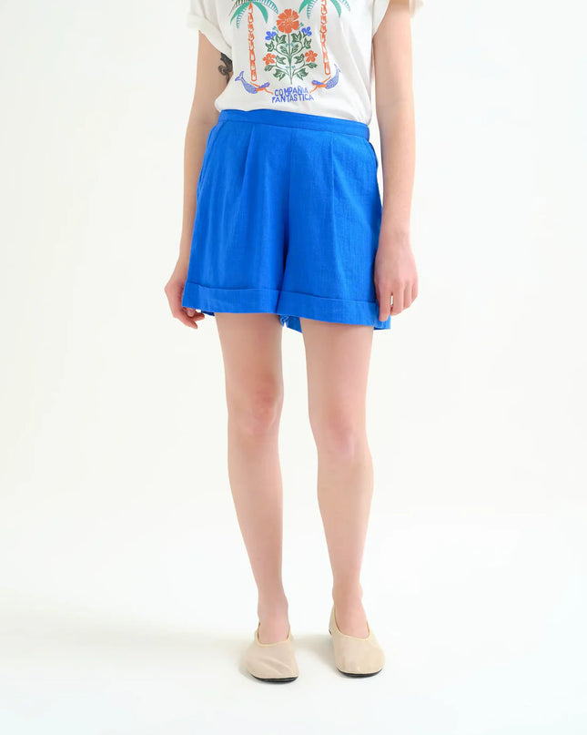 Cotton Shorts - Royal Blue