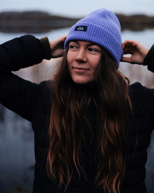 Elements Recycled Beanie - Lavender