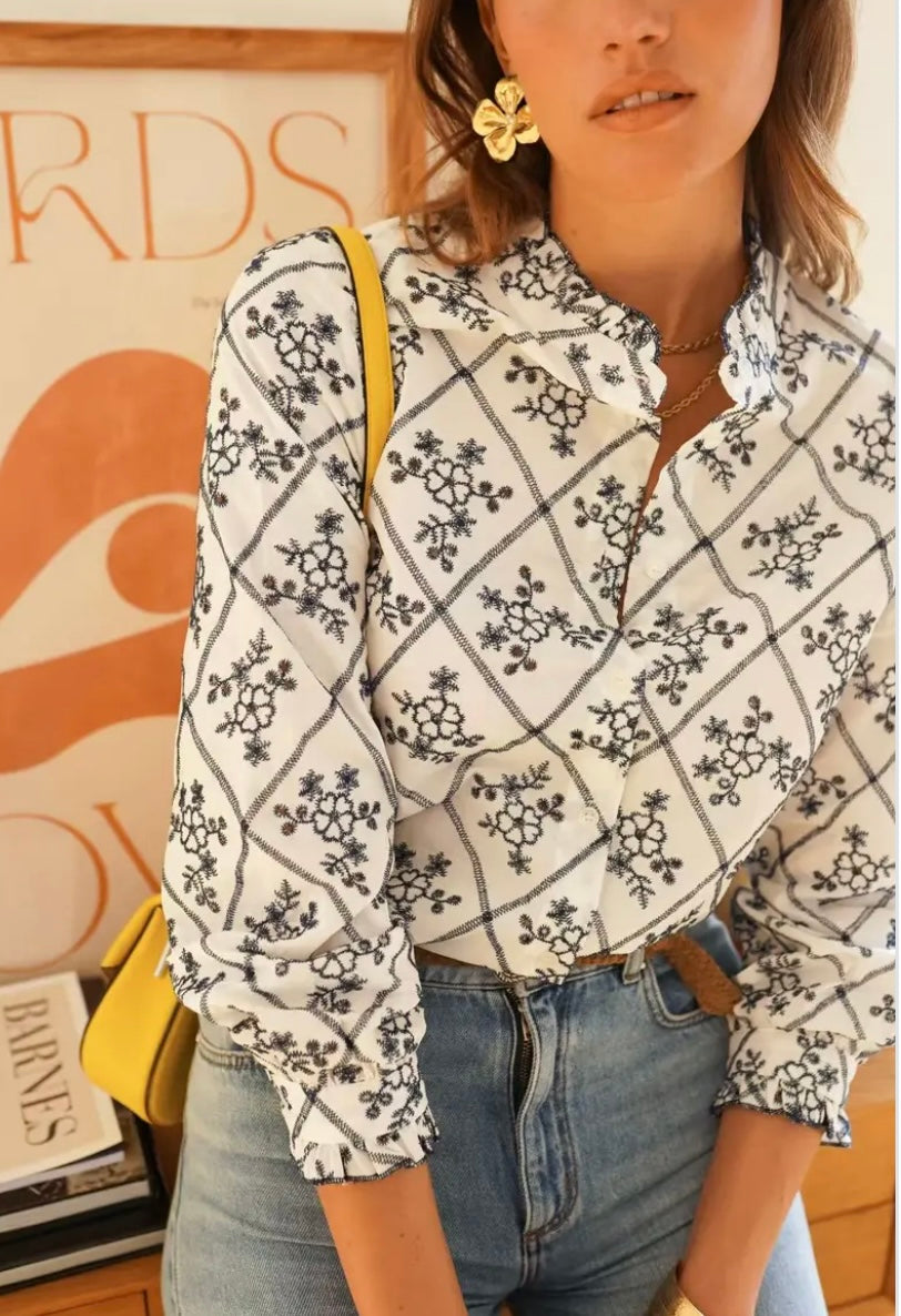 Annalise Embroidered Blouse