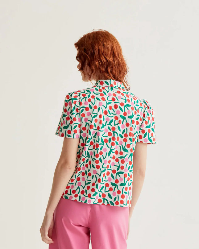 Lana Cherry Blouse