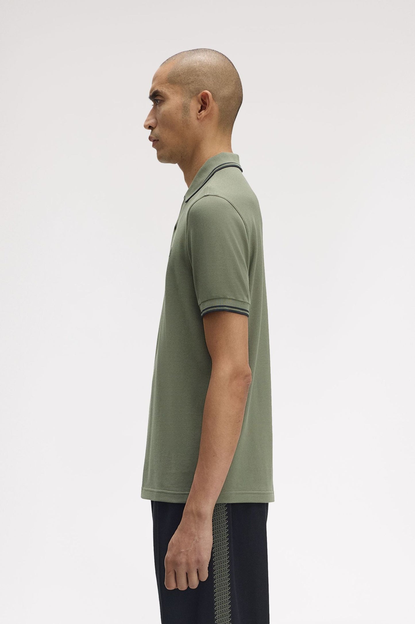 Twin Tipped Polo Shirt - Laurel Wreath Green