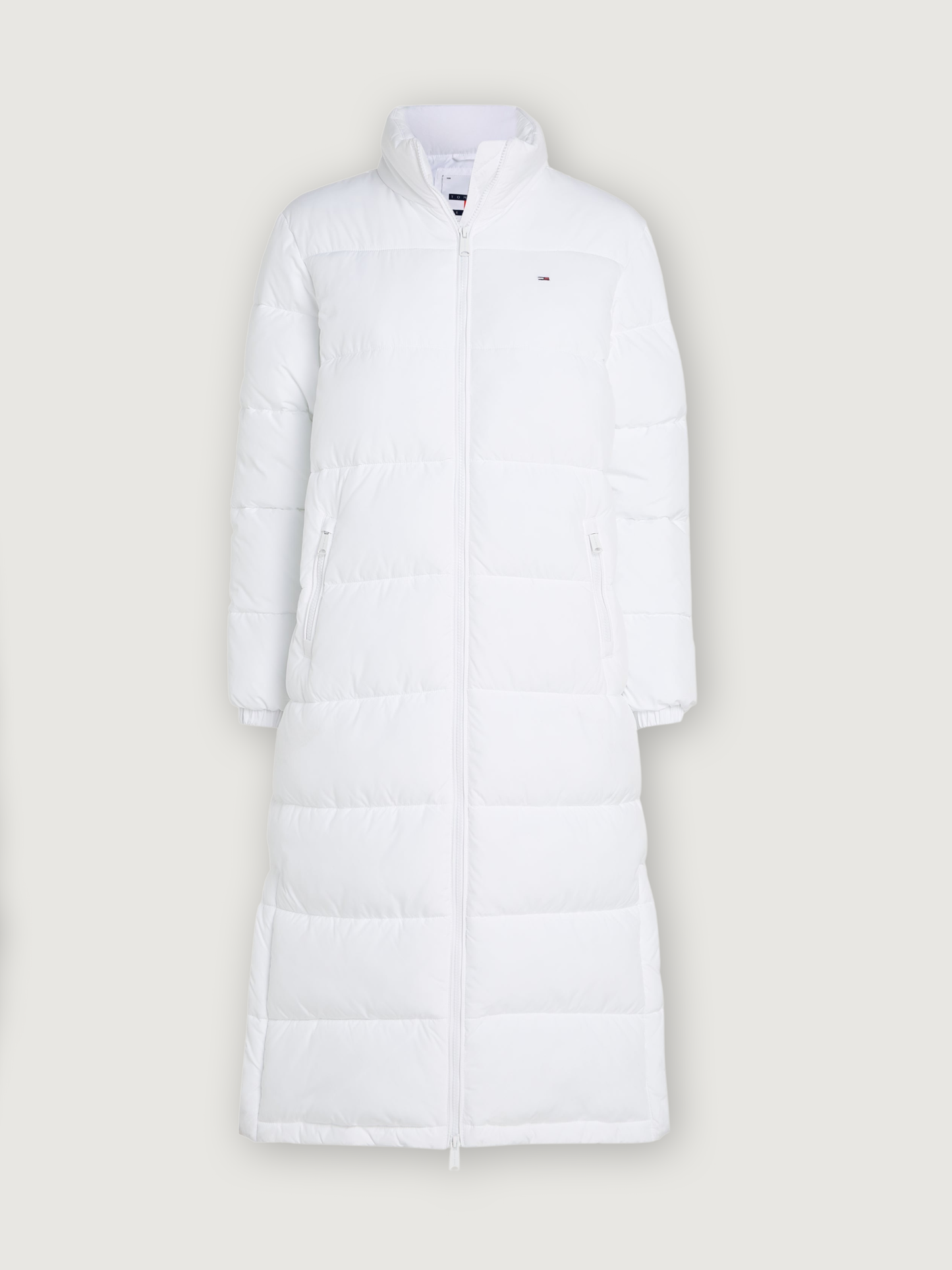 Tommy Jeans - Maxi Essential Puffer Longline Coat - White